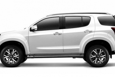 Isuzu mu-X phiên bản mới đẹp ‘long lanh’ được được trang bị những gì?