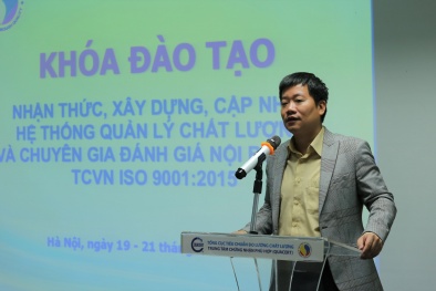 Tổng cục TCĐLCL đào tạo chuyên gia đánh giá nội bộ theo TCVN ISO 9001:2015