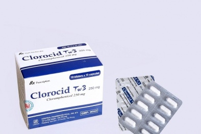 Cảnh báo người dùng: Thuốc viên nén Clorocid Tw3 250mg giả