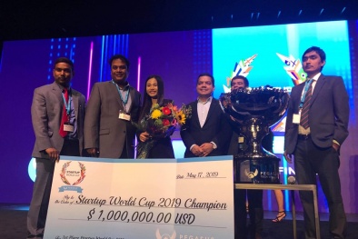 Startup 'thuần Việt' Abivin trở thành quán quân Startup World Cup 2019
