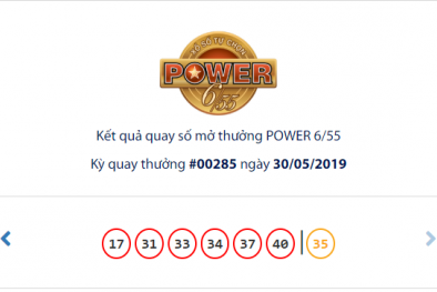 Xổ số Vietlott: Hôm qua ai 'lĩnh' giải Jackpot Power 6/55 hơn 55 tỷ đồng?