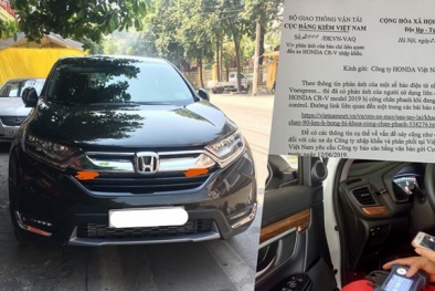Honda trả lời 'chung chung' như bao lần về việc xe CR-V lỗi hệ thống phanh
