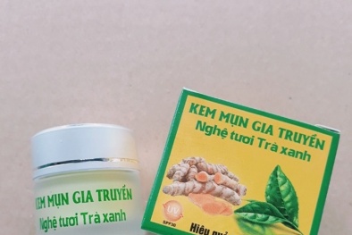 Thu hồi sản phẩm Kem trị mụn gia truyền lưu thông trên thị trường sai quy định