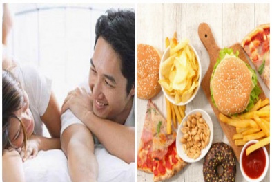 Nam giới thích ăn pizza, đồ uống có cồn có thể ảnh hưởng tới sinh sản 