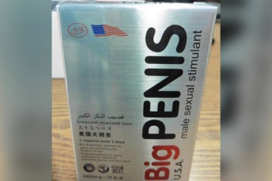 Cẩn trọng khi mua và sử dụng thuốc kích dục Big Penis