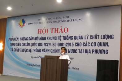 Mô hình khung theo tiêu chuẩn quốc gia ISO 9001: 2015 - công cụ hỗ trợ cho các cơ quan, tổ chức