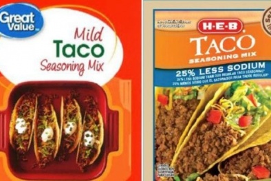 Thu hồi gia vị taco bán trong Walmart vì nhiễm vi khuẩn salmonella