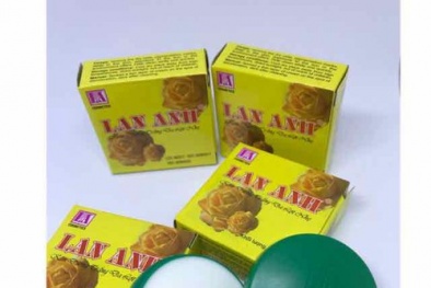 Thu hồi sản phẩm kem tẩy trắng da Lan Anh