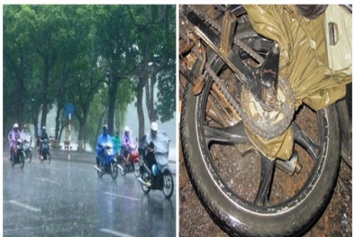 Mùa mưa bão, cẩn thận kẻo tử vong do tai nạn từ áo mưa 