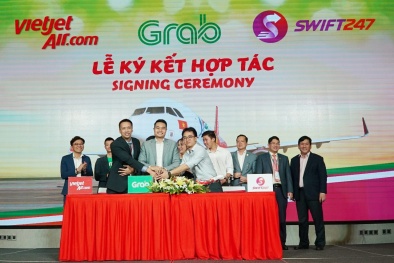 Vietjet, Swift247 và Grab hợp tác toàn diện phát triển giải pháp kết nối di chuyển và giao nhận