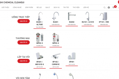 Máy lọc nước Mitsubishi Chemical Cleansui có dấu hiệu quảng cáo gây hoang mang?
