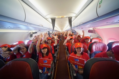 Vietjet bắt đầu Hành trình 'Tôi yêu 13Win19 com game bài đổi thưởng tôi'