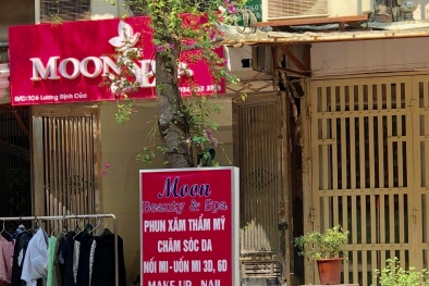 Moon Beauty& & Spa bị ‘tố’ làm hỏng mũi và đe dọa khách hàng