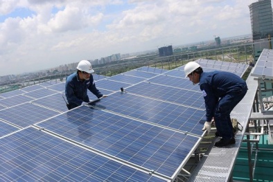 Tăng cường sử dụng hệ thống điện mặt trời tại các trường tiểu học