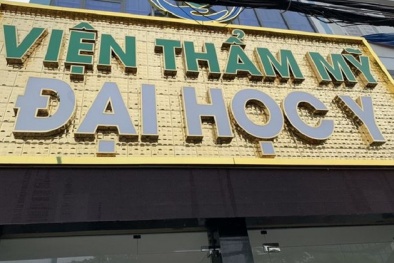 Thẩm mỹ viện ăn cắp thương hiệu Chợ Rẫy, “nhái” Đại học Y