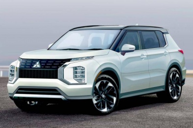 Mitsubishi Outlander vừa chốt ra mắt vào cuối năm có thiết kế hiện đại, sang trọng