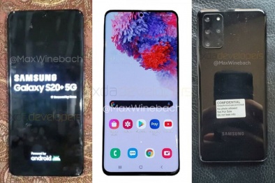 Những hình ảnh thực tế đầu tiên của Samsung Galaxy S20+ được hé lộ