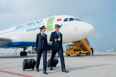 Bamboo Airways tuyển sinh học viên phi công và tuyển dụng phi công tập sự, cam kết việc làm sau tốt nghiệp
