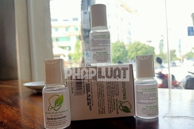 Gel sát khuẩn dưỡng da Thái Dương bị thu hồi phiếu công bố nhưng vẫn bán trên thị trường