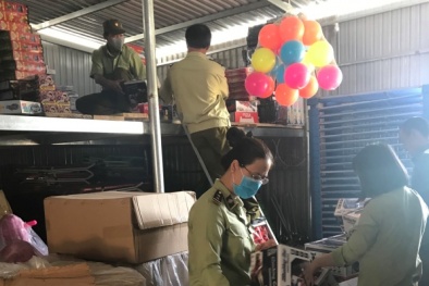 Tịch thu hơn 1.200 sản phẩm đồ chơi trẻ em không rõ nguồn gốc