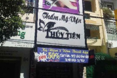 Thẩm mỹ viện Thuỷ Tiên: 'Biến' nhà vệ sinh thành nơi thăm khám