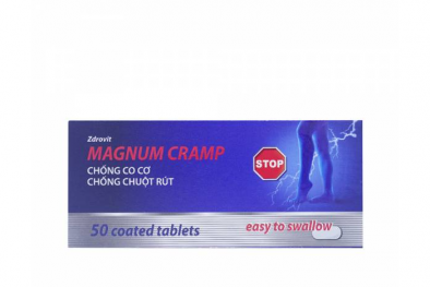 Xử phạt Công ty Sản phẩm tự nhiên Việt Nam về ghi nhãn TPBVSK Magnum Cramp và Zdrovit Douflex