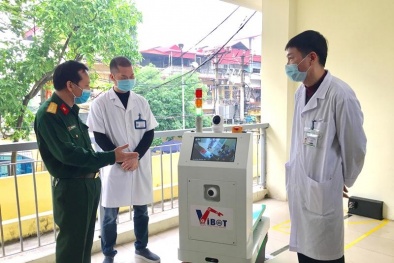 Khám phá robot hỗ trợ điều trị covid-19 mới được Việt Nam chế tạo thành công 