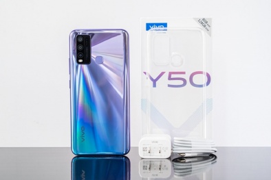 Trang bị dung lượng lớn, viên pin 5.000mAh Vivo Y50 cạnh tranh với Redmi Note 9S và Realme 6