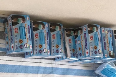 Công ty TNHH may HGP bị xử lý do sản xuất khẩu trang vải kháng khuẩn giả