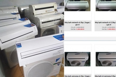 Mua máy lạnh cũ giá rẻ dễ gặp rủi ro nên cân nhắc kỹ trước khi 'xuống tiền'