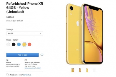 iPhone XR tân trang mới có giá rẻ hơn 2 triệu đồng