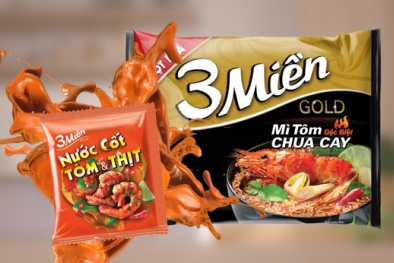 Mì 3 Miền Tôm chua cay đặc biệt – món ngon hợp vị bất kể sáng tối
