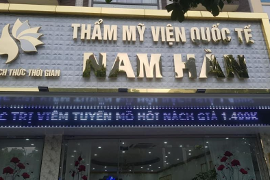 Hà Nội: Thẩm mỹ viện A13win Ưu đãi Vip Nam Hàn ngang nhiên quảng cáo, sử dụng dịch vụ làm đẹp trái phép