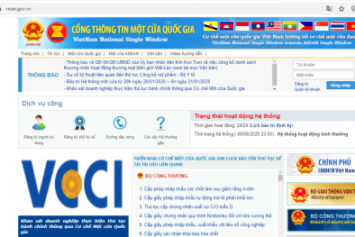 Hơn 3 triệu hồ sơ Link Đăng Nhập Nhà cái 13Win16.Com thực hiện qua Cơ chế một cửa quốc gia