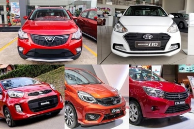 Loạt ô tô giá rẻ tại Việt Nam: Xe 370 triệu bán chạy nhất hơn 1 nghìn chiếc
