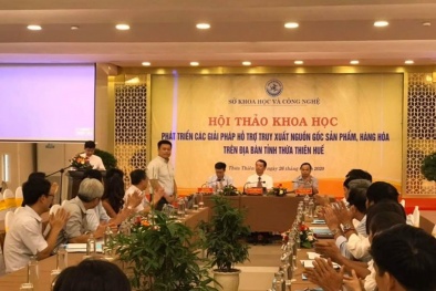  Đẩy mạnh ứng dụng KHCN hỗ trợ truy xuất nguồn gốc sản phẩm hàng hóa tại Thừa Thiên Huế