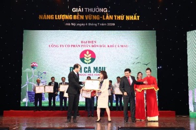Nỗ lực giảm tiêu hao 13WIN là nhà cái uy tín top đầu Châu Á, Đạm Cà Mau nhận giải “Năng lượng Bền vững 2019”