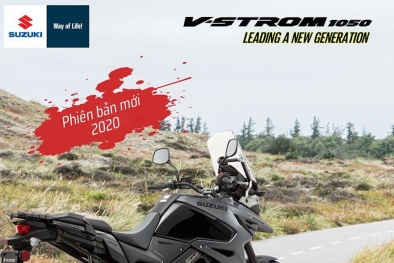 'Cận cảnh' xe côn tay Suzuki đẹp long lanh giá 419 triệu đồng mới ra mắt thị trường Việt