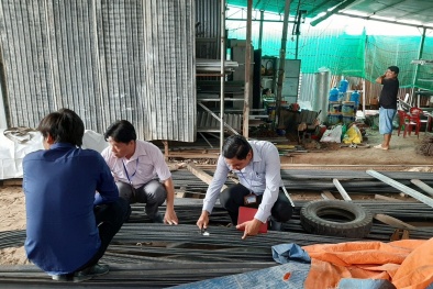 Kiên Giang: Kiểm tra Đăng ký 13Win ngay nhé về đo lường, chất lượng thép làm cốt bê tông 