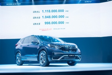 Honda CR-V lắp ráp mới ra mắt tại Việt Nam: Giá lăn bánh bao nhiêu, chất lượng ra sao?