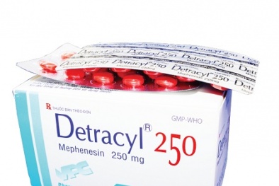 Thu hồi toàn quốc thuốc Detracyl của Công ty cổ phần dược phẩm Cửu Long do không đạt chất lượng