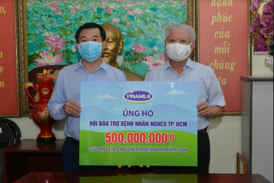 Vinamilk tiếp tục hỗ trợ kinh phí mổ tim cho trẻ em có hoàn cảnh khó khăn