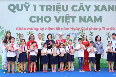 Quỹ 1 triệu cây xanh cho Việt Nam: Lan tỏa tình yêu thiên nhiên, môi trường đến với học sinh