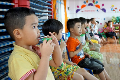 Bình Định tích cực với các công tác triển khai sữa học đường trong năm học mới