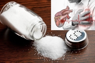 Mỗi năm có khoảng 4,1 triệu người tử vong vì ăn thừa muối