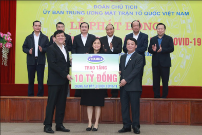 Vinamilk dẫn đầu bảng xếp hạng top 10 thương hiệu mạnh nhất Việt Nam, thuộc top 100 thương hiệu hàng đầu châu Á