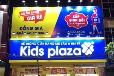 Dấu hỏi về chất lượng sản phẩm may mặc cho trẻ em tại Kids Plaza 