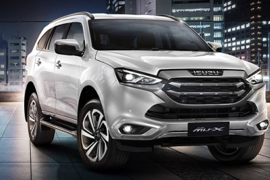 Isuzu Mu-X 2021 chính thức trình làng: Ngoại hình bắt mắt và trang bị nhiều tiện nghi