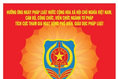Khẩu hiệu tuyên truyền hưởng ứng Ngày Pháp luật Việt Nam năm 2020