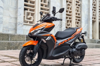 Đối thủ của Honda Air Blade - Mẫu xe Yamaha NVX 155 VVA vừa ra mắt có gì đặc biệt?